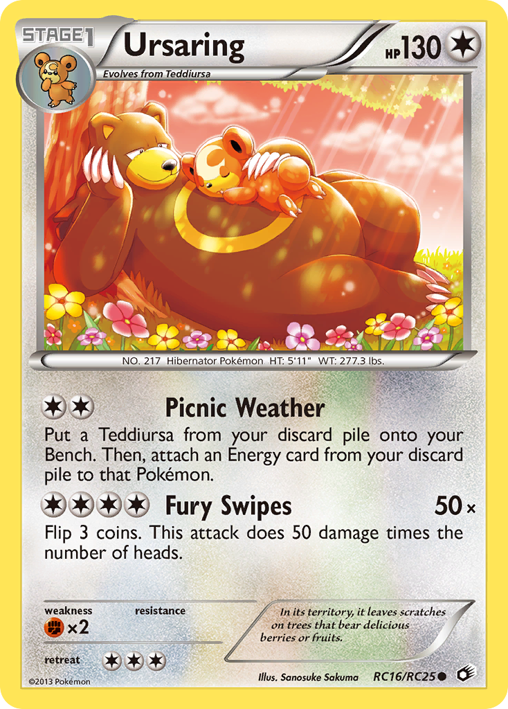 Ursaring - RC16/113 Legendary Treasures