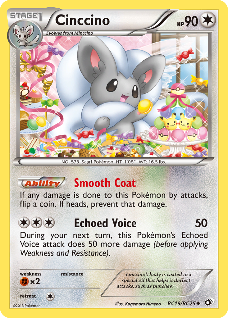 Cinccino - RC19/113 Legendary Treasures