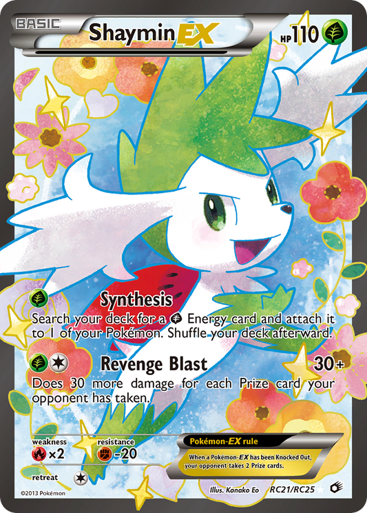 Shaymin-EX - RC21/113 Legendary Treasures