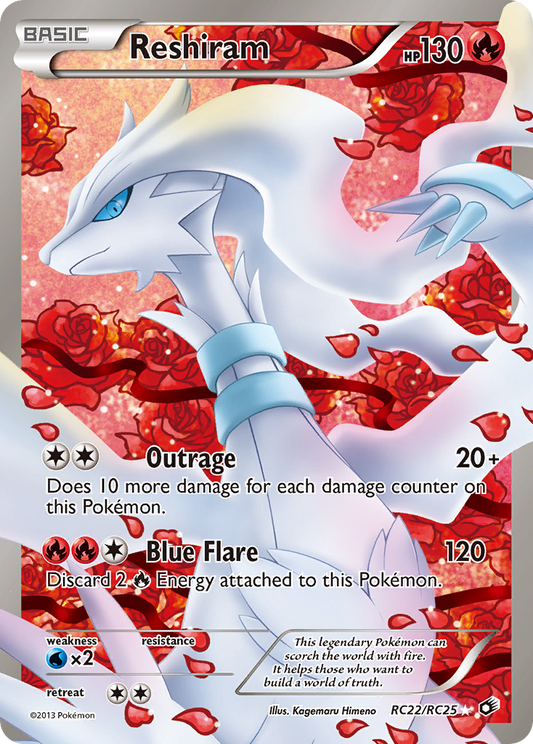 Reshiram - RC22/113 Legendary Treasures