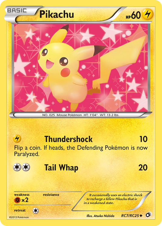 Pikachu - RC7/113 Legendary Treasures