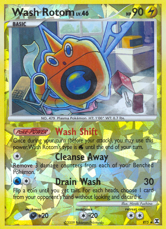 Wash Rotom - RT5/111 Rising Rivals