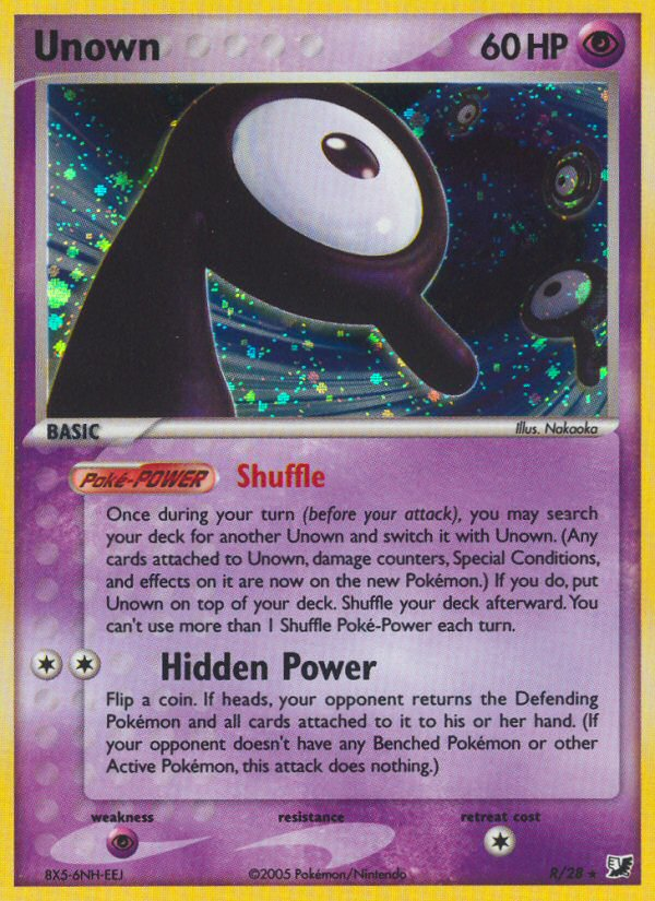 Unown - R/115 Unseen Forces