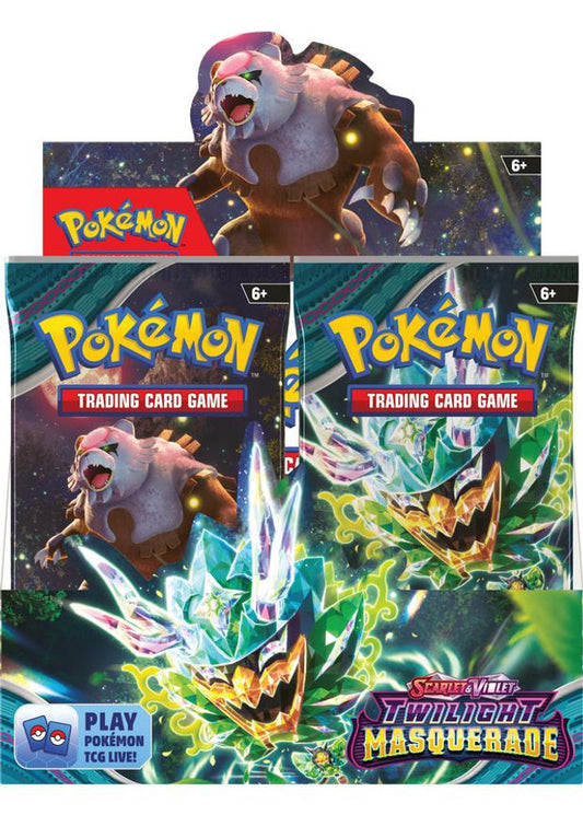 Twilight Masquerade Booster Box Pokemon TCG