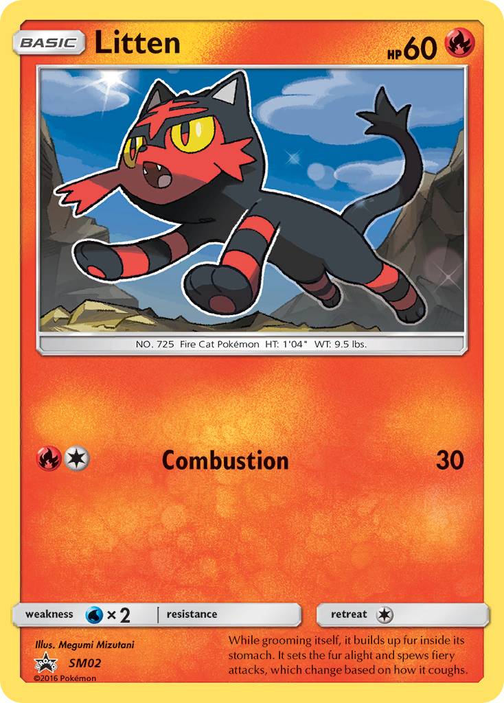 Litten - SM02/248 SM Black Star Promos