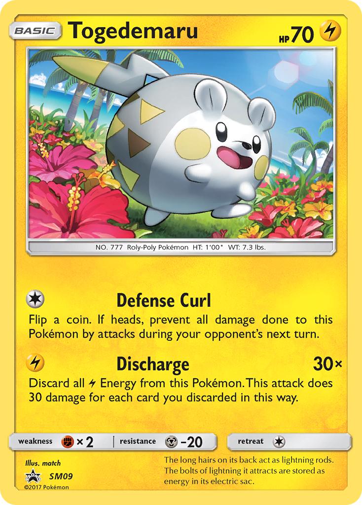 Togedemaru - SM09/248 SM Black Star Promos