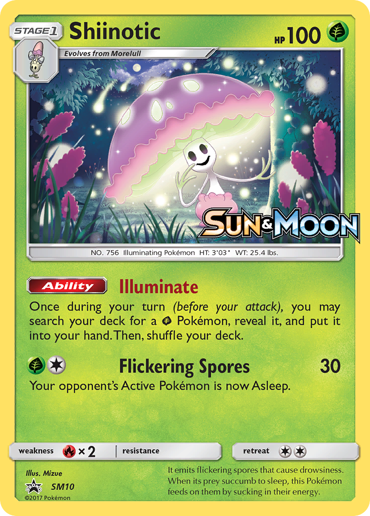 Shiinotic - SM10/248 SM Black Star Promos