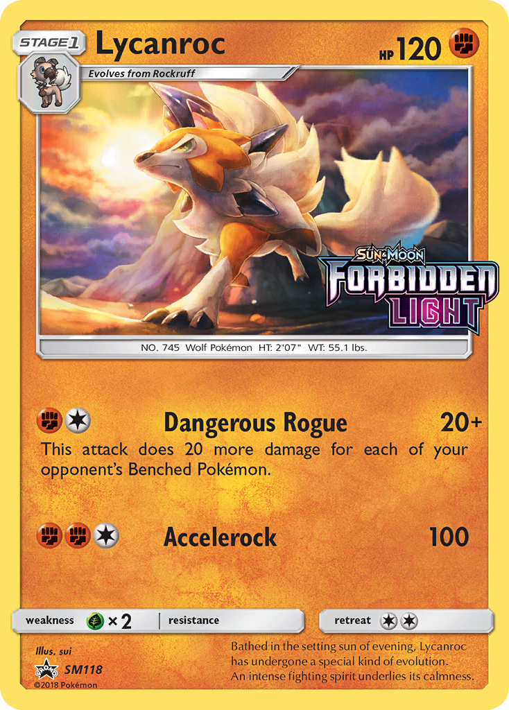 Lycanroc - SM118/248 SM Black Star Promos