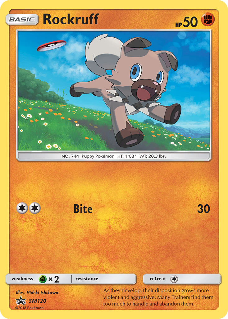 Rockruff - SM120/248 SM Black Star Promos