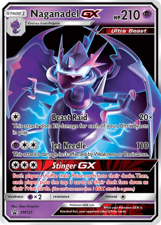 Naganadel-GX - SM125/248 SM Black Star Promos