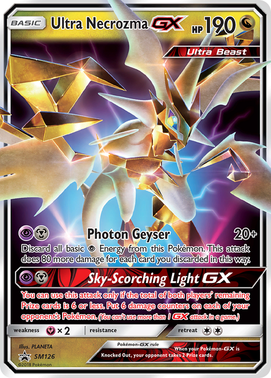 Ultra Necrozma-GX - SM126/248 SM Black Star Promos