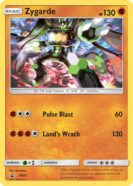 Zygarde - SM15/248 SM Black Star Promos