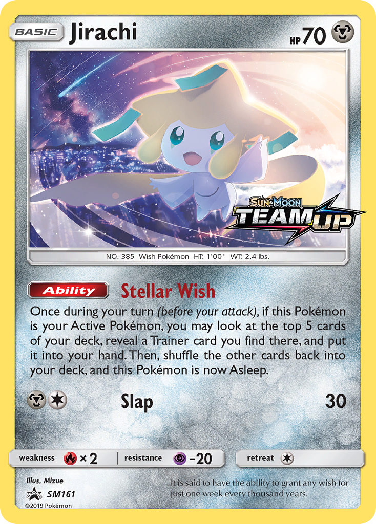 Jirachi - SM161/248 SM Black Star Promos