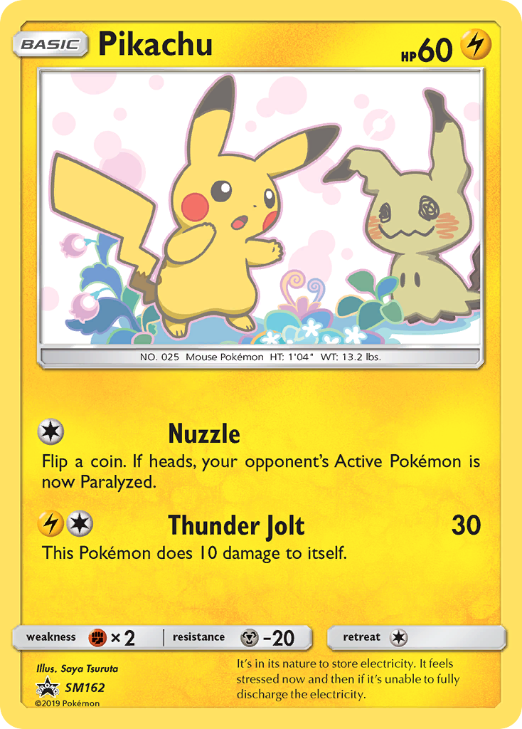 Pikachu - SM162/248 SM Black Star Promos