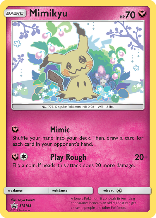 Mimikyu - SM163/248 SM Black Star Promos