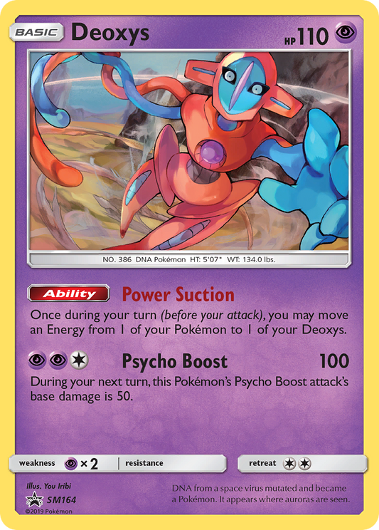 Deoxys - SM164/248 SM Black Star Promos