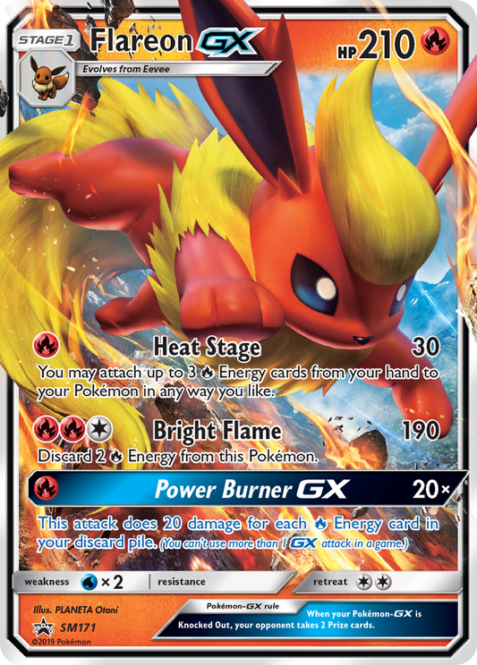 Flareon-GX - SM171/248 SM Black Star Promos