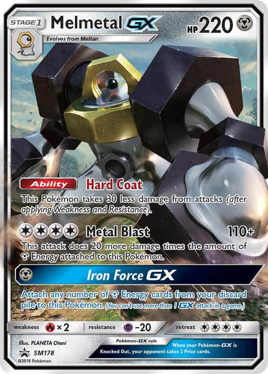 Melmetal-GX - SM178/248 SM Black Star Promos