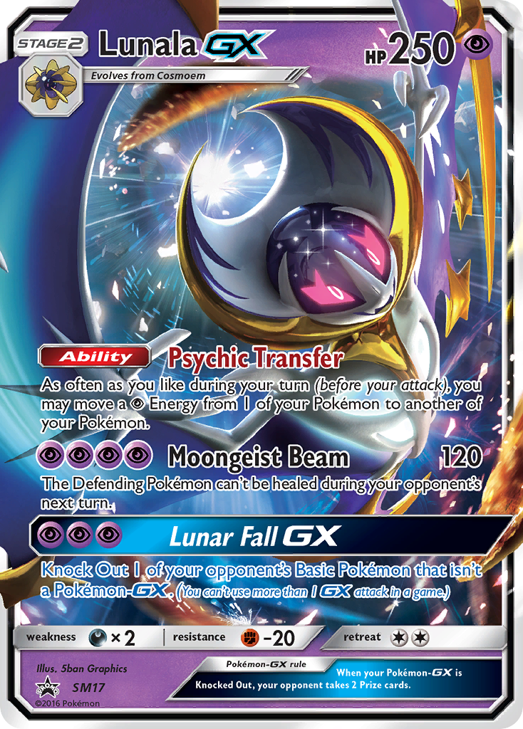 Lunala-GX - SM17/248 SM Black Star Promos