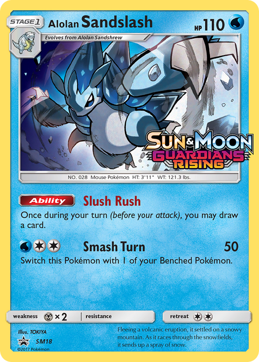 Alolan Sandslash - SM18/248 SM Black Star Promos