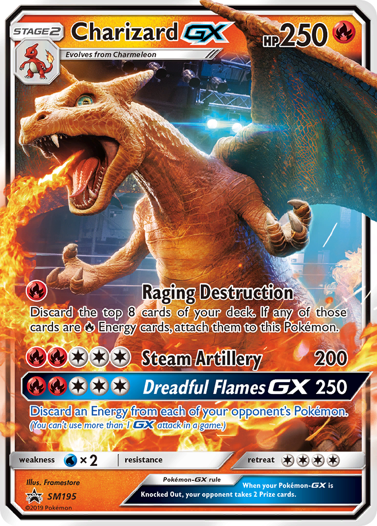 Charizard-GX - SM195/248 SM Black Star Promos