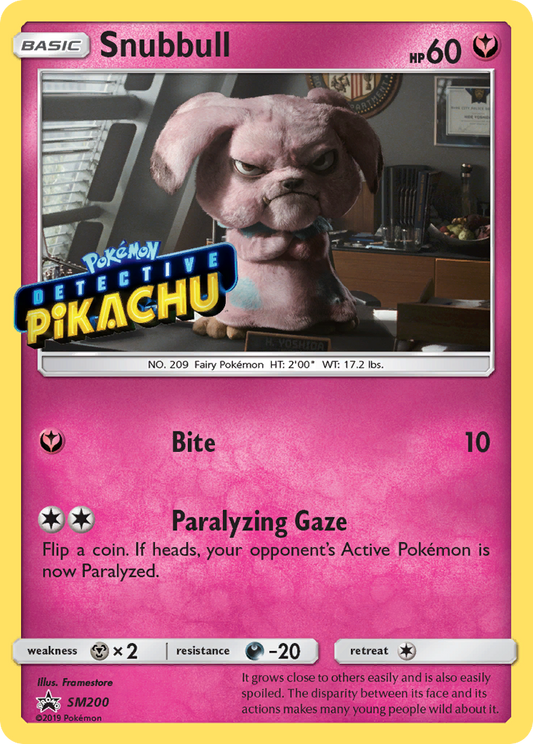 Snubbull - SM200/248 SM Black Star Promos