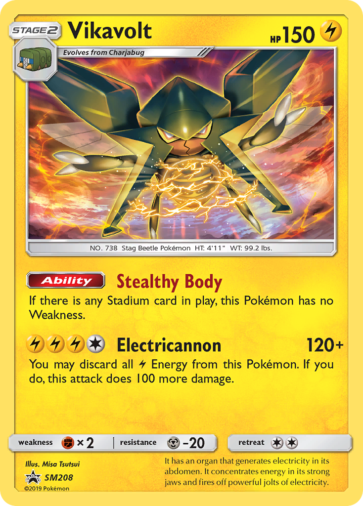 Vikavolt - SM208/248 SM Black Star Promos