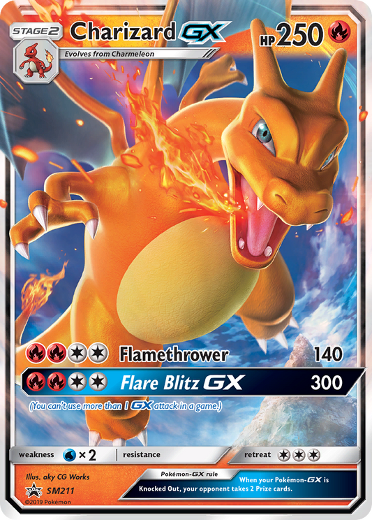 Charizard-GX - SM211/248 SM Black Star Promos