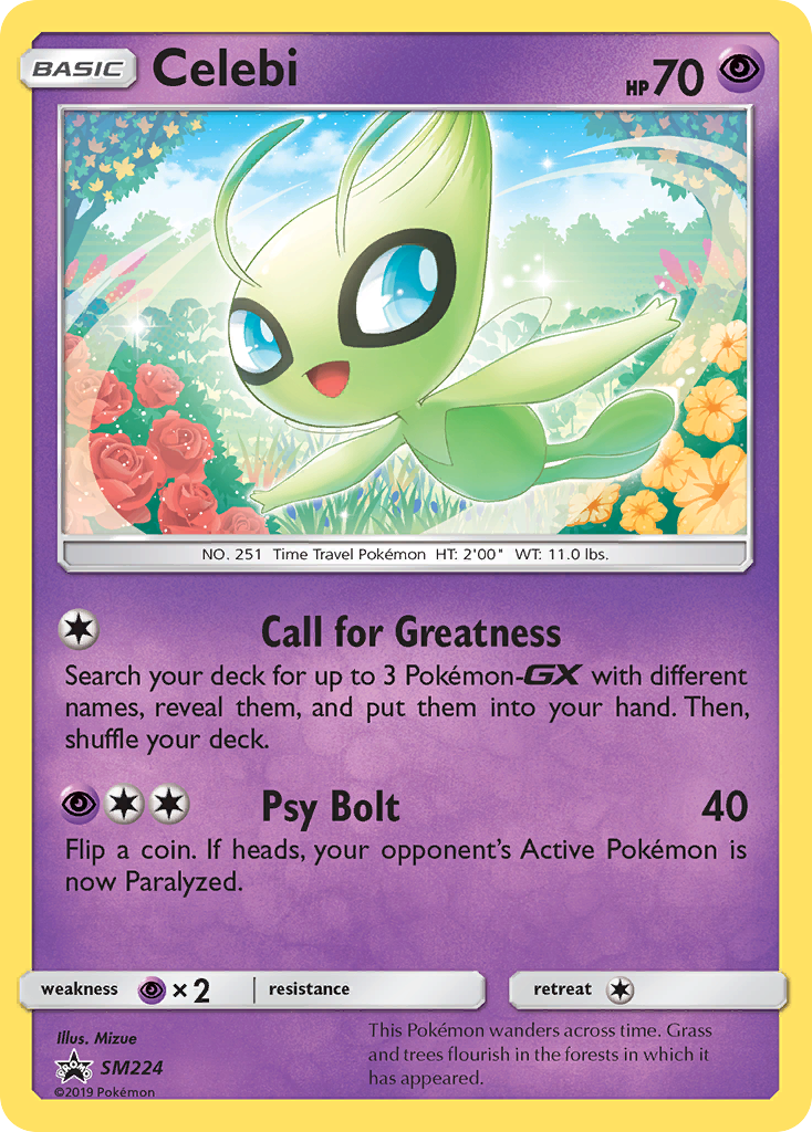 Celebi - SM224/248 SM Black Star Promos