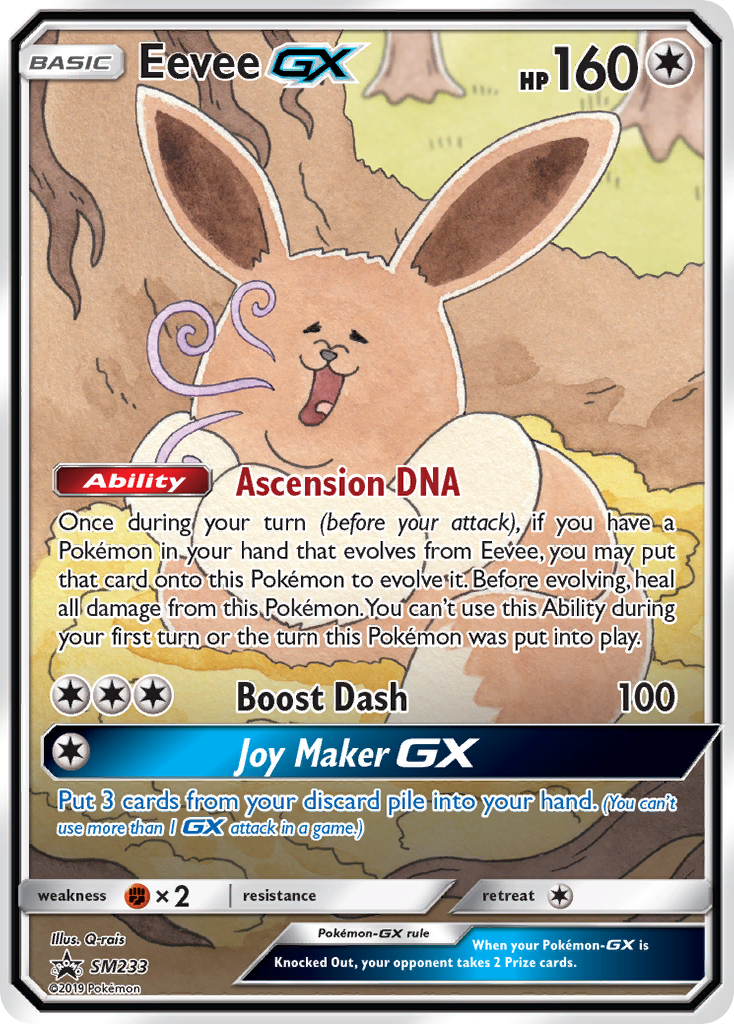 Eevee-GX - SM233/248 SM Black Star Promos