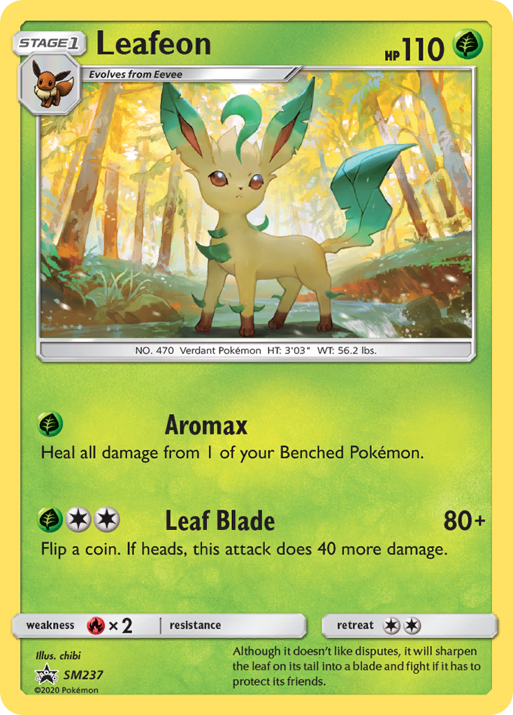 Leafeon - SM237/248 SM Black Star Promos