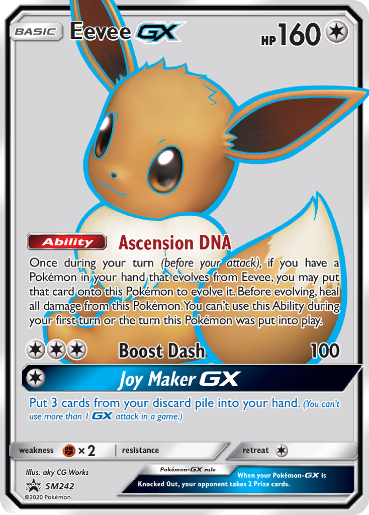 Eevee-GX - SM242/248 SM Black Star Promos