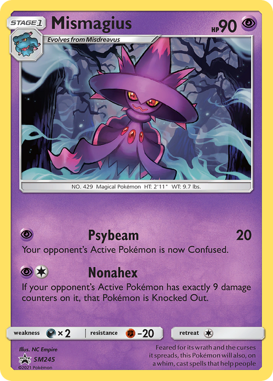 Mismagius - SM245/248 SM Black Star Promos