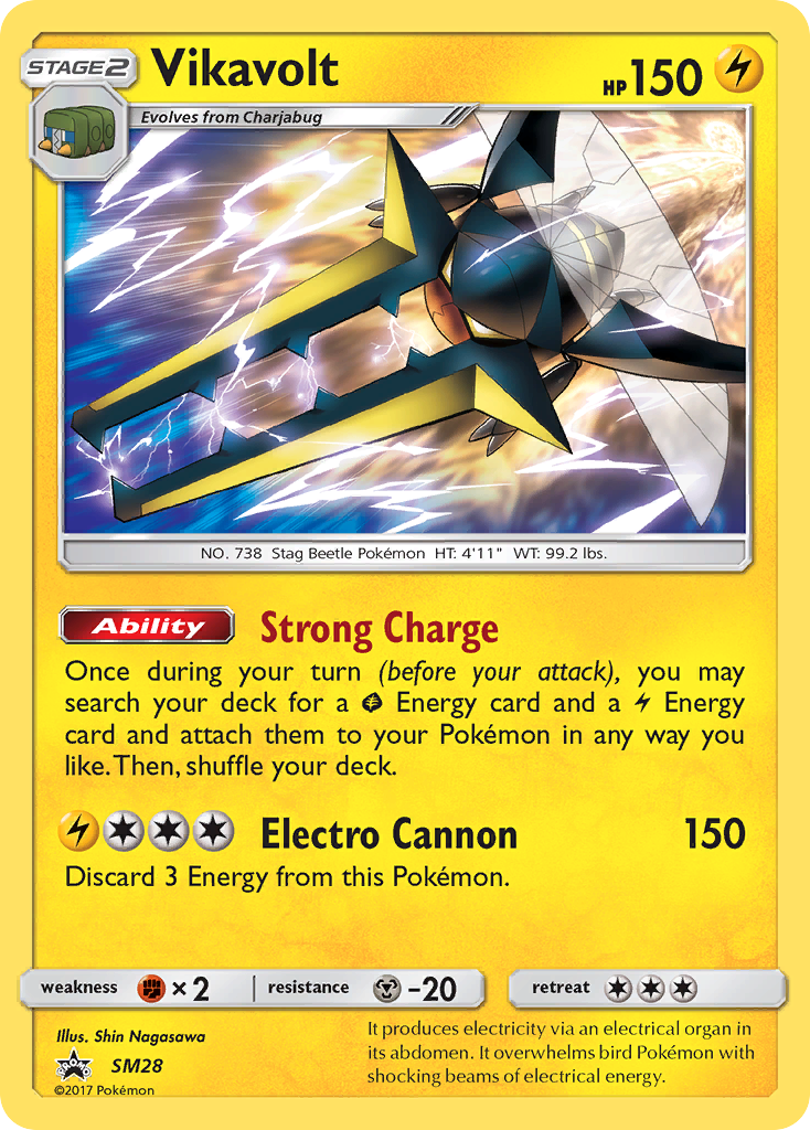 Vikavolt - SM28/248 SM Black Star Promos