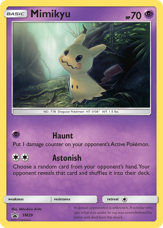 Mimikyu - SM29/248 SM Black Star Promos