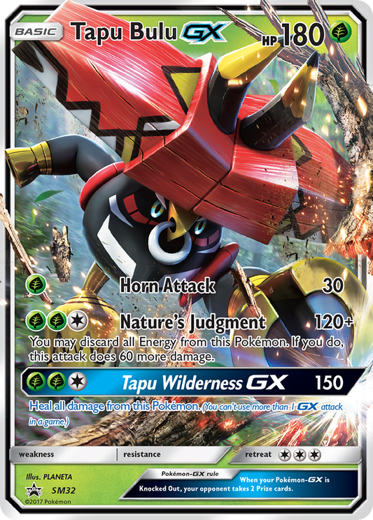 Tapu Bulu-GX - SM32/248 SM Black Star Promos