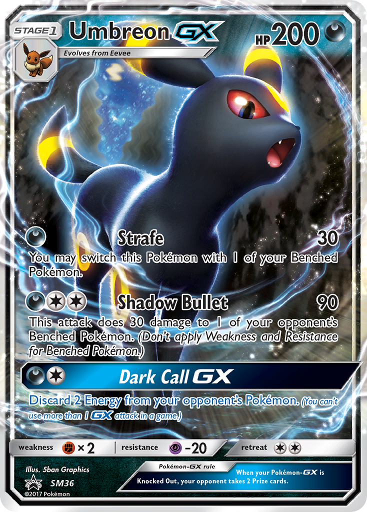 Umbreon-GX - SM36/248 SM Black Star Promos