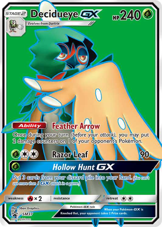 Decidueye-GX - SM37/248 SM Black Star Promos