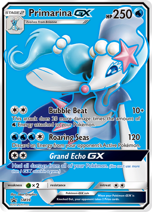 Primarina-GX - SM39/248 SM Black Star Promos