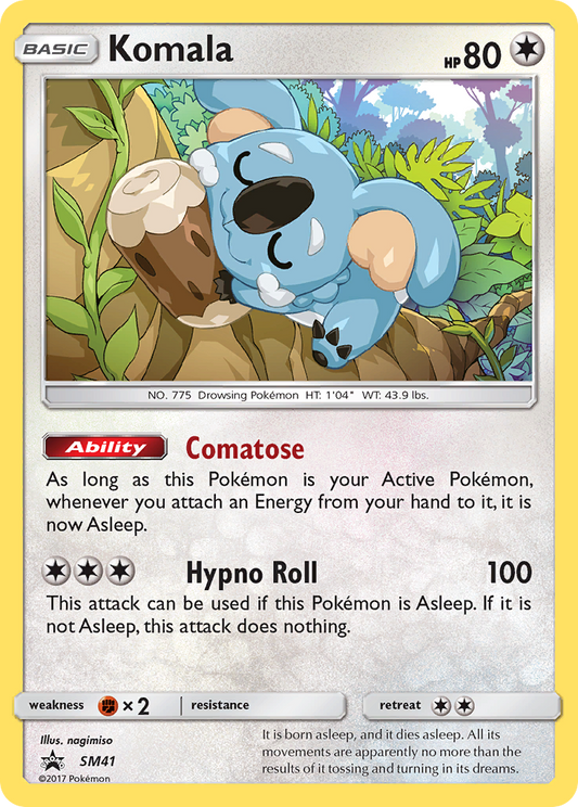 Komala - SM41/248 SM Black Star Promos