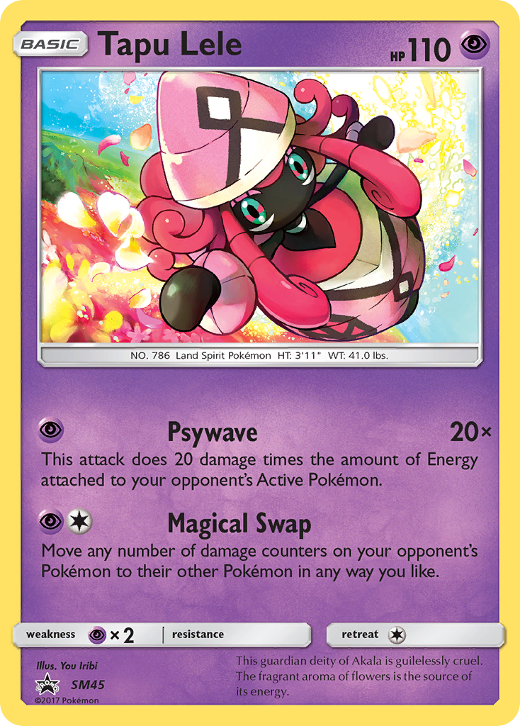 Tapu Lele - SM45/248 SM Black Star Promos