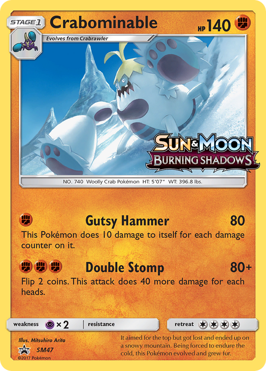 Crabominable - SM47/248 SM Black Star Promos