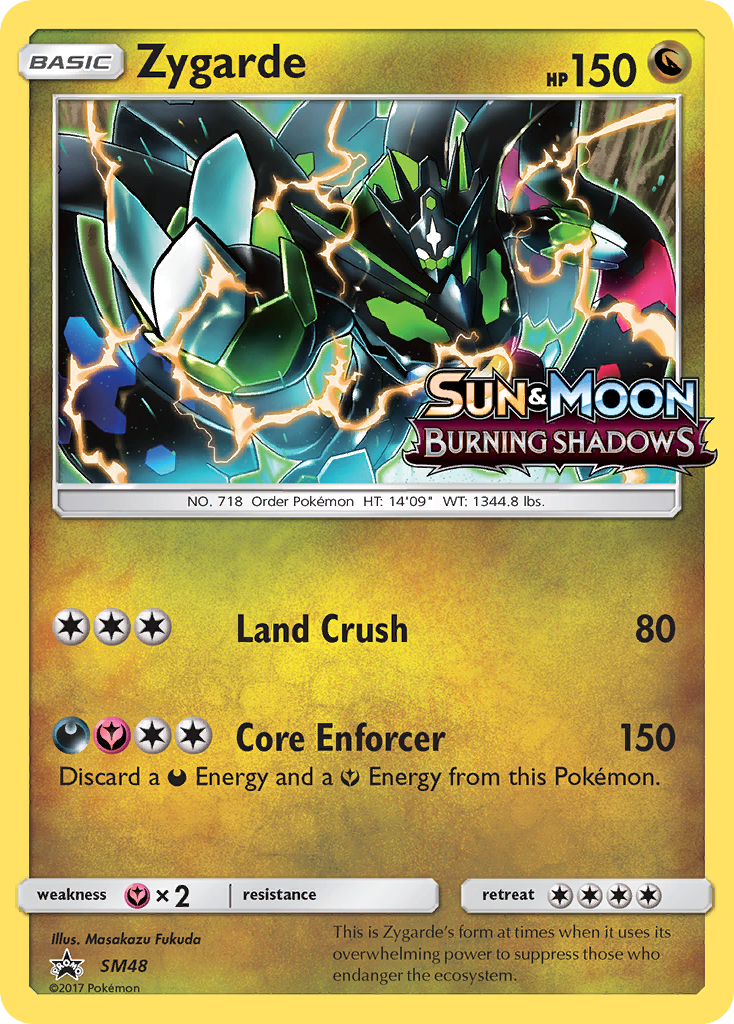 Zygarde - SM48/248 SM Black Star Promos