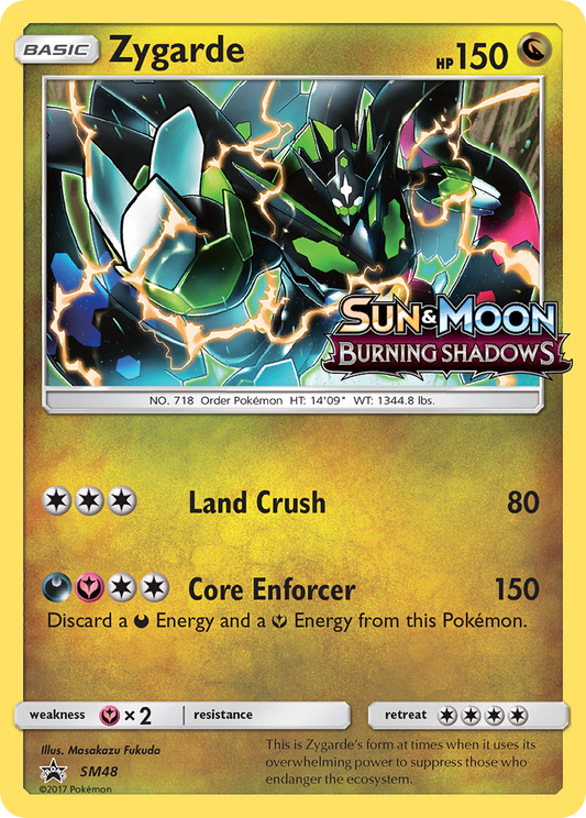 Zygarde - SM48/248 SM Black Star Promos