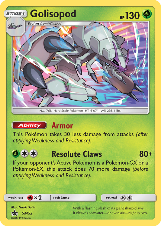 Golisopod - SM52/248 SM Black Star Promos