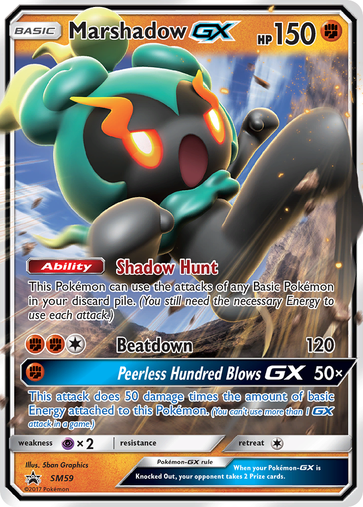 Marshadow-GX - SM59/248 SM Black Star Promos