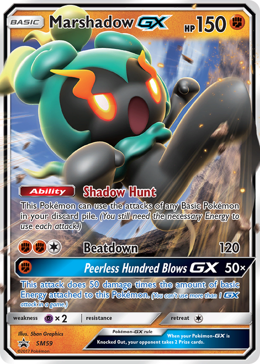 Marshadow-GX - SM59/248 SM Black Star Promos