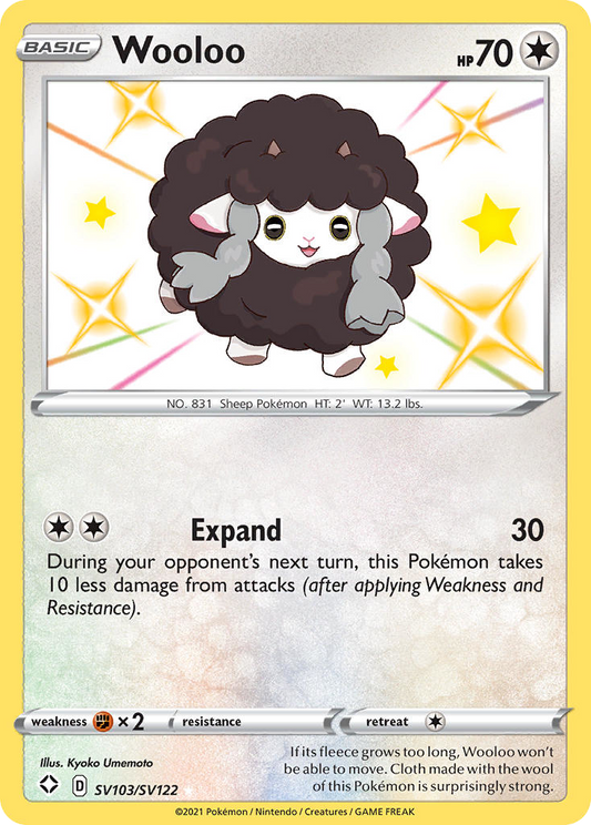 Wooloo - SV103/122 Shining Fates Shiny Vault