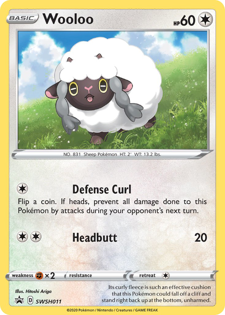 Wooloo - SWSH011/307 SWSH Black Star Promos