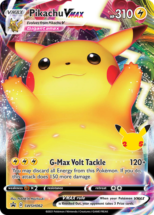 Pikachu VMAX - SWSH062/307 SWSH Black Star Promos